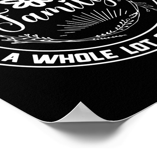 Family Reunion A Little Bit Of Crazy Poster (Hoek)