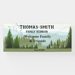 Family Reunion Bossen Scene Spandoek