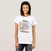 Family Reunion Faded Foto Palms Keepomwille T-shirt (Voorkant volledig)