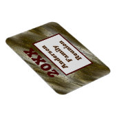 Family Reunion Gold Silver Abstract Keepomwille Magneet (Rechterzijde)