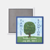 Family Reunion Magnet Magneet (Voorkant / Achterkant)