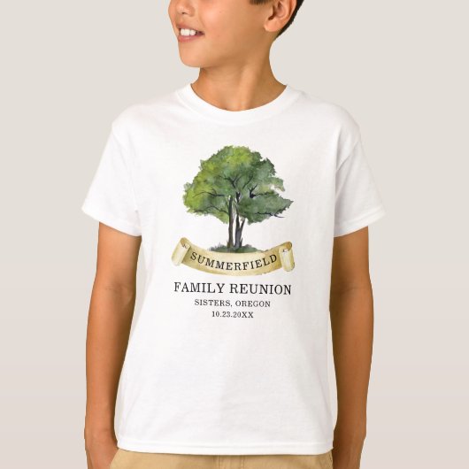 Family Reunion Matching Son Keepomwille Custom T-shirt (Voorkant)