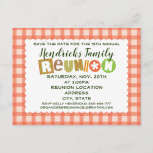Family Reunion ontwerp Briefkaart