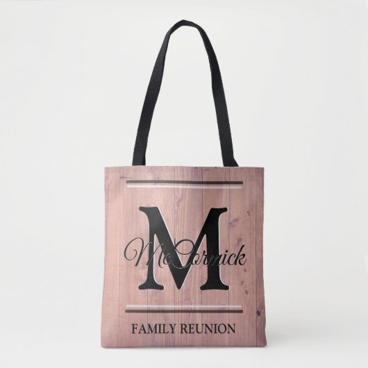 Family Reunion Personalized Canvas Fabric Canvas t Draagtas (Voorkant)