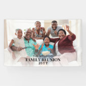 Family Reunion Photo Custom Banner (Horizontaal)