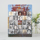 Family Reunion Photo Game Colorful Herfst Tree (Staand voorkant)