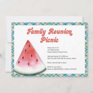 Family Reunion Picnic Uitnodiging