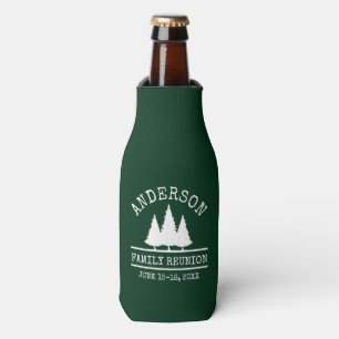 Family Reunion Rustic Pine Trees Green Flesjeskoeler