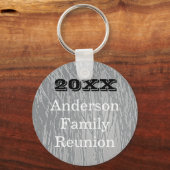 Family Reunion Silver Line Abstract Big Gathering Sleutelhanger (Voorkant)