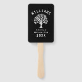 Family Reunion Summer Vacation Road Trip Cool Tree Handwaaier (Achterkant)