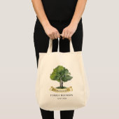 Family Reunion Tree Botanical Custom Tote Bag (Voorkant (product))