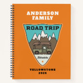Family Road Trip Travel Journal (Devant)