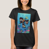 Family Scuba Diving Fun T-shirt (Voorkant)