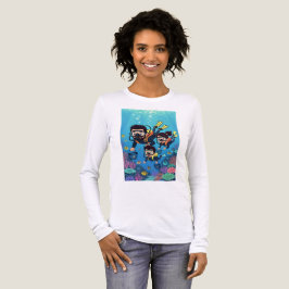 Family Scuba Diving Fun Tri-Blend Shirt
