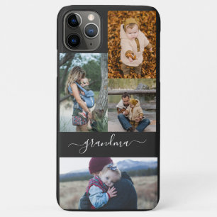 Family Simple Collage Modern Love oma mama iPhone 11 Pro Max Hoesje