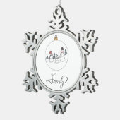 Family Snowman Ornament  (Rechts)