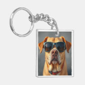 Family Square Sleutelhanger (Voorkant Links)