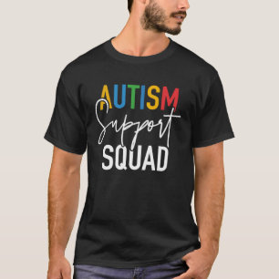 Family Support Squad Autisme Awareness Maand T-shirt
