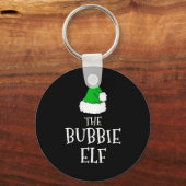 Family The Bubbie Elf Christmas Matching Pajama Fu Sleutelhanger (Voorkant)