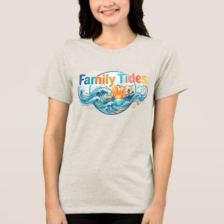 Family Tides – Samen Verbonden door Liefde T-Shirt
