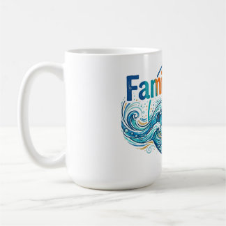 Family Tides – Samen Verbonden door Liefde T-Shirt Koffiemok