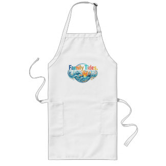 Family Tides – Samen Verbonden door Liefde T-Shirt Lang Schort