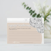 Family Traditions Disco Baby shower Carte de jeu (Debout devant)