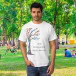 Family Tree Family Reunion T-Shirt<br><div class="desc">This modern and stylish family reunion T-Shirt is desolated with a mosaic family tree in the colors of the rainbow. Easily customizable with your name and the year of your reunion. Use the Customize Further option to change the text size, style, or color if you wish. Because we create our...</div>