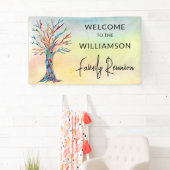 Family Tree Family Reunion Welkom Spandoek (Insitu)