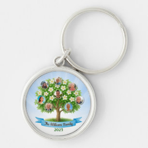 Family Tree Photo Gift Ouders Reünie Erfgoed Sleutelhanger