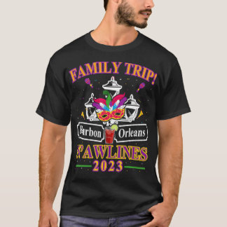 Family Trip 2023 New Orleans Vacation Birthday Par T-shirt