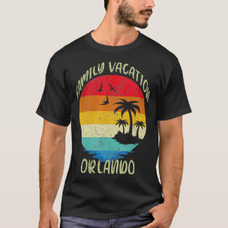 Family Vacation 2022 Orlando, Florida Summer Vacat T-shirt