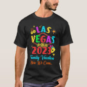 Family Vacation Las Vegas 2023 Matching Family Tri T-shirt (Voorkant)