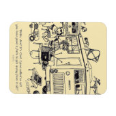 Family Vacation Magneet (Horizontaal)