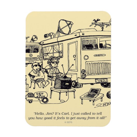 Family Vacation Magneet (Verticaal)