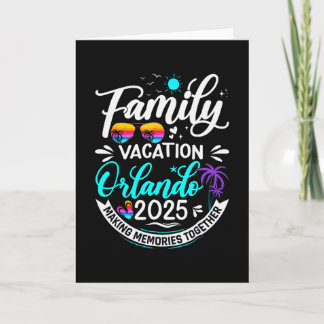 Family Vacation Orlando 2025 Beach Summer Vacation Kaart