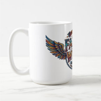 Family Wings | Liefde, Kracht & Samen T-Shirt Koffiemok