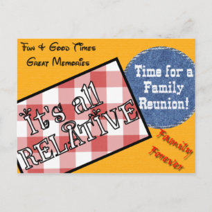 Famly Reunion Briefkaart