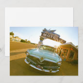 Famous Blue Swallow Motel aan Route 66 Bedankkaart (Voorkant / Achterkant)