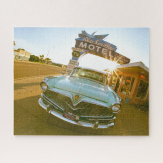 Famous Blue Swallow Motel aan Route 66 Legpuzzel