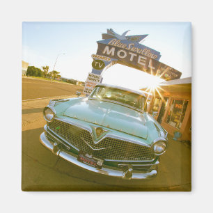 Famous Blue Swallow Motel aan Route 66 Magneet