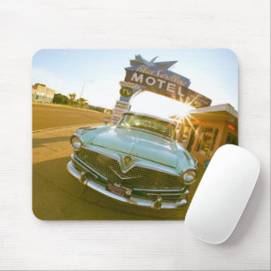 Famous Blue Swallow Motel aan Route 66 Muismat