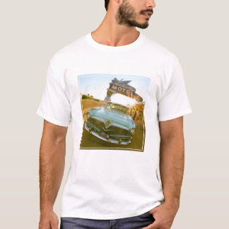Famous Blue Swallow Motel aan Route 66 T-shirt