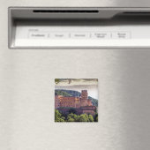 Famous castle ruins, Heidelberg, Duitsland Magneet (Insitu (Vaatwasser))