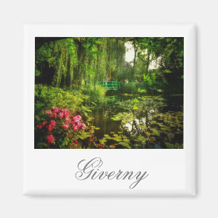 Famous Claude Monet Giverny Pond Lilies Magnet