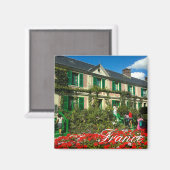 Famous Claude Monet Giverny Residence Frankrijk Magneet (Voorkant / Achterkant)