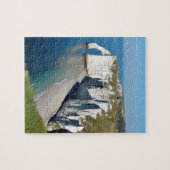 Famous cliffs of Etretat in France Legpuzzel (Horizontaal)