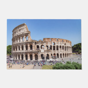 Famous Colosseum in Rome, Italië Deurmat