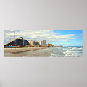 Famous Daytona Beach Florida Poster