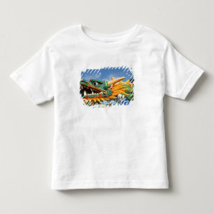 Famous Draak bij Haw Par Villa in Singapore Azië Kinder Shirts